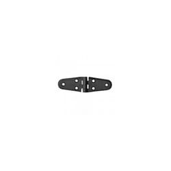 Nuova Rade - Charnière plastique double oval 100x40x4.5mm blanc -