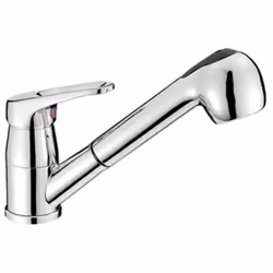 Robinet - NUOVA RADE - Jet & Douche - Tube 150cm - Chromé - Économie deau