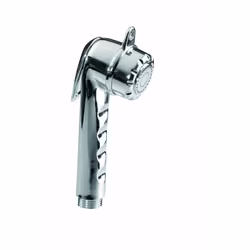 Tête de douchette modèle long chromé avec gâchette. Filetage 1/2".