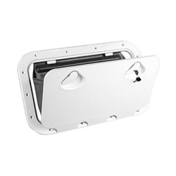 Trappe classic sac de rangement avec serrure Nuova Rade blanc - 355 x 600 mm