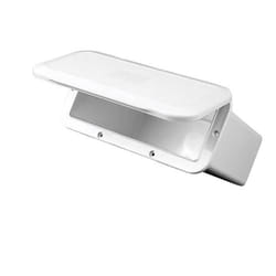 Boitier vide-poche avec couvercle oval 11.5X17.5cm blanc