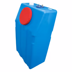 Réservoir eaux noires vertical ZEFIRO permettant des vidanges mêmes sans pompe. A installer au minimum 50cm au dessus de la l ...