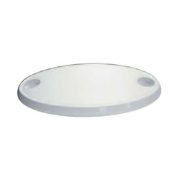Nuova Rade - Table ovale en asa blanc - 76 x 45 x 4 cm