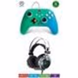 Pack Manette XBOX ONE-S-X-PC Seafoam Fade EDITION + Casque Gamer PRO EH30 SPIRIT OF GAMER XBOX ONE/S/X/PC
