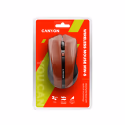 Canyon CNE-CMSW05R souris RF sans fil Optique 1600 DPI - Vue supplémentaire 4