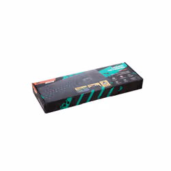 Canyon Nightfall clavier USB QWERTY Anglais américain Noir, Gris