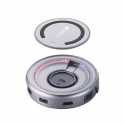 Canyon CNS-TDS07DG station d'accueil USB 3.2 Gen 1 (3.1 Gen 1) Type-C Gris