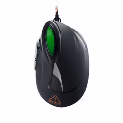 Canyon Emisat, Droitier, Conception verticale, Optique, USB Type-A, 4800 DPI, Noir