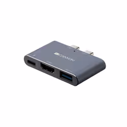 Canyon CNS-TDS01DG, 100 W, Gris, 40 Gbit/s