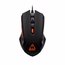 Canyon Star Raider, Droitier, Optique, USB Type-A, 3200 DPI, Noir, Orange