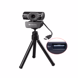 Canyon CNS-CWC6N webcam 3,2 MP 2048 x 1536 pixels USB 2.0 Noir