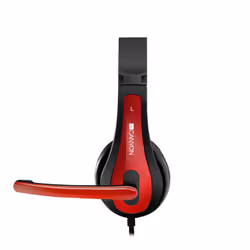 Canyon HSC-1 Casque Avec fil Arceau Noir, Rouge - Vue supplémentaire 4