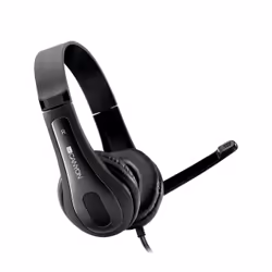 Canyon HSC-1, Avec fil, Appels/Musique, 20 - 20000 Hz, Casque, Noir