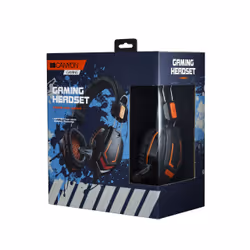 Canyon Multiplatform Gaming Headset Noir, Orange
