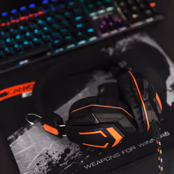 Canyon Multiplatform Casque gaming filaire Noir, Orange - Vue supplémentaire 4