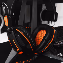 Canyon Multiplatform Casque gaming filaire Noir, Orange - Vue supplémentaire 5