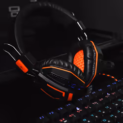 Canyon Multiplatform Casque gaming filaire Noir, Orange - Vue supplémentaire 6