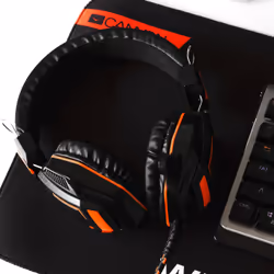 Canyon Multiplatform Casque gaming filaire Noir, Orange - Vue supplémentaire 9