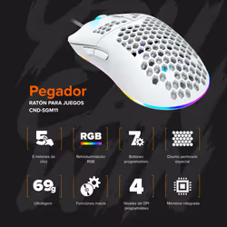 Canyon Puncher souris Droitier USB Type-A Optique 3200 DPI - Vue supplémentaire 7