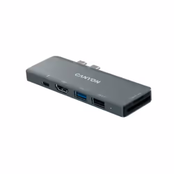 Canyon DS-5 USB 2.0 Type-C Gris - Vue supplémentaire 4