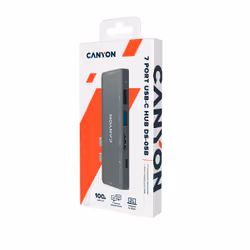 Canyon DS-5 USB 2.0 Type-C Gris - Vue supplémentaire 5