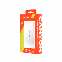 Canyon PB-108 Lithium Polymère (LiPo) 10000 mAh Blanc