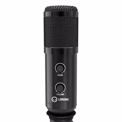 Lorgar LRG-CMT313 microphone Noir Microphone de console de jeu