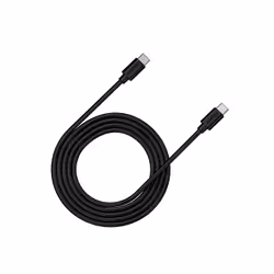 Canyon C-12, 2 m, USB C, USB C, Noir