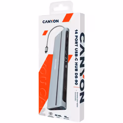 Canyon DS-90 USB 3.2 Gen 1 (3.1 Gen 1) Type-C Gris - Vue supplémentaire 5