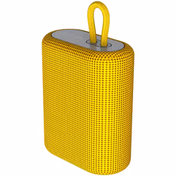 Canyon BSP-4 Enceinte portable stéréo Jaune 5 W