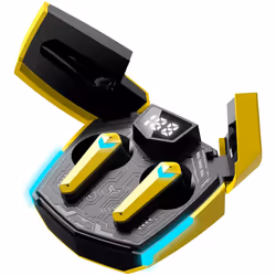 Canyon GTWS-2 Casque Sans fil Crochets auriculaires Jouer USB Type-C Bluetooth Socle de chargement Jaune - Vue supplémentaire 3