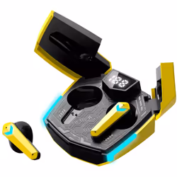 Canyon GTWS-2 Casque Sans fil Crochets auriculaires Jouer USB Type-C Bluetooth Socle de chargement Jaune - Vue supplémentaire 4