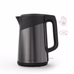 AENO EK3, 1,7 L, 2200 W, Noir, Acier, Sans fil