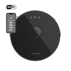 AENO RC3S robot aspirateur 0,6 L Sac à poussière Noir