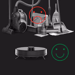 AENO RC3S robot aspirateur 0,6 L Sac à poussière Noir - Vue supplémentaire 24
