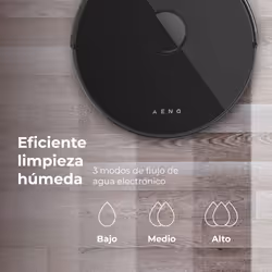 AENO RC3S robot aspirateur 0,6 L Sac à poussière Noir - Vue supplémentaire 9