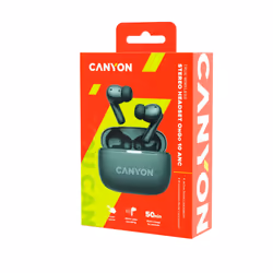 Canyon CNS-TWS10BK écouteur/Écouteur TWS/Sport/Au quotidien USB Type-C Bluetooth Noir - Vue supplémentaire 8