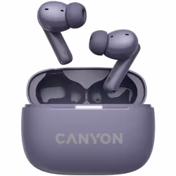 Canyon CNS-TWS10PL écouteur/casque True Wireless Stereo (TWS) Ecouteurs Appels/Musique/Sport/Au quotidien USB Type-C Bluetooth Violet