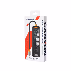 Canyon DS-13 USB Type-C 5000 Mbit/s Gris - Vue supplémentaire 7