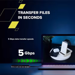 Canyon DS-13 USB Type-C 5000 Mbit/s Gris - Vue supplémentaire 8