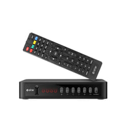 eSTAR T2 618 UHD TV set-top boxe Terrestre Full HD Noir