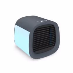 Evapolar evaCHILL, Refroidisseur d'air évaporatif portable, Gris, Blanc, Boutons, 0,8 L, 2,5 m², 49,1 cfm