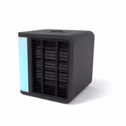 Evapolar evaLIGHT EV-1500, Refroidisseur d'air évaporatif portable, Noir, CE, 1 L, 3 m², 49,1 cfm