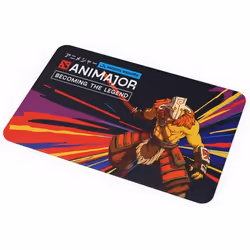 Animajor Dota 2 - Tapis de souris Juggernaut