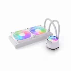 Valkyrie Jarn 240 ARGB White, Refroidisseur de liquide tout-en-un, 12 cm, 34 dB, 75 cfm