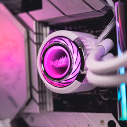 Valkyrie VK-AIOJR360W système de refroidissement d'ordinateur Processeur Refroidisseur de liquide tout-en-un Blanc - Vue supplémentaire 4