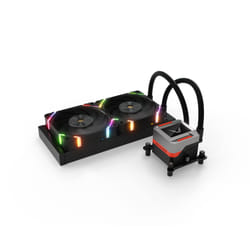 Valkyrie VK-AIOSY240B système de refroidissement d’ordinateur Processeur Refroidisseur de liquide tout-en-un Noir