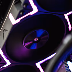 Valkyrie VK-FANX12RB système de refroidissement d'ordinateur Processeur Ventilateur Noir - Vue supplémentaire 4