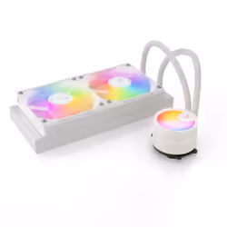 Valkyrie A240 White, Refroidisseur de liquide tout-en-un, 24 cm, Blanc