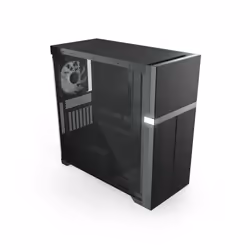 Valkyrie VK02 Lite Black, Midi Tower, Noir, ATX, ITX, micro ATX, Mini-ITX, Verre trempé, 120,140 mm, 120,140 mm